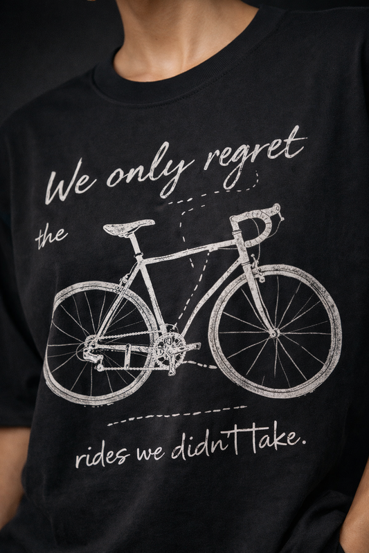 Only regret Unisex Terry Oversized Tshirt