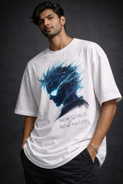 New haters Unisex Terry Oversized Tshirt