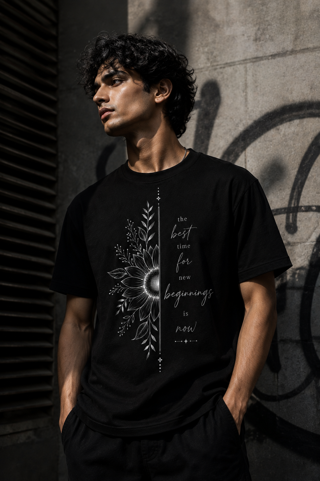 New beginnings Unisex Stretch T-shirt