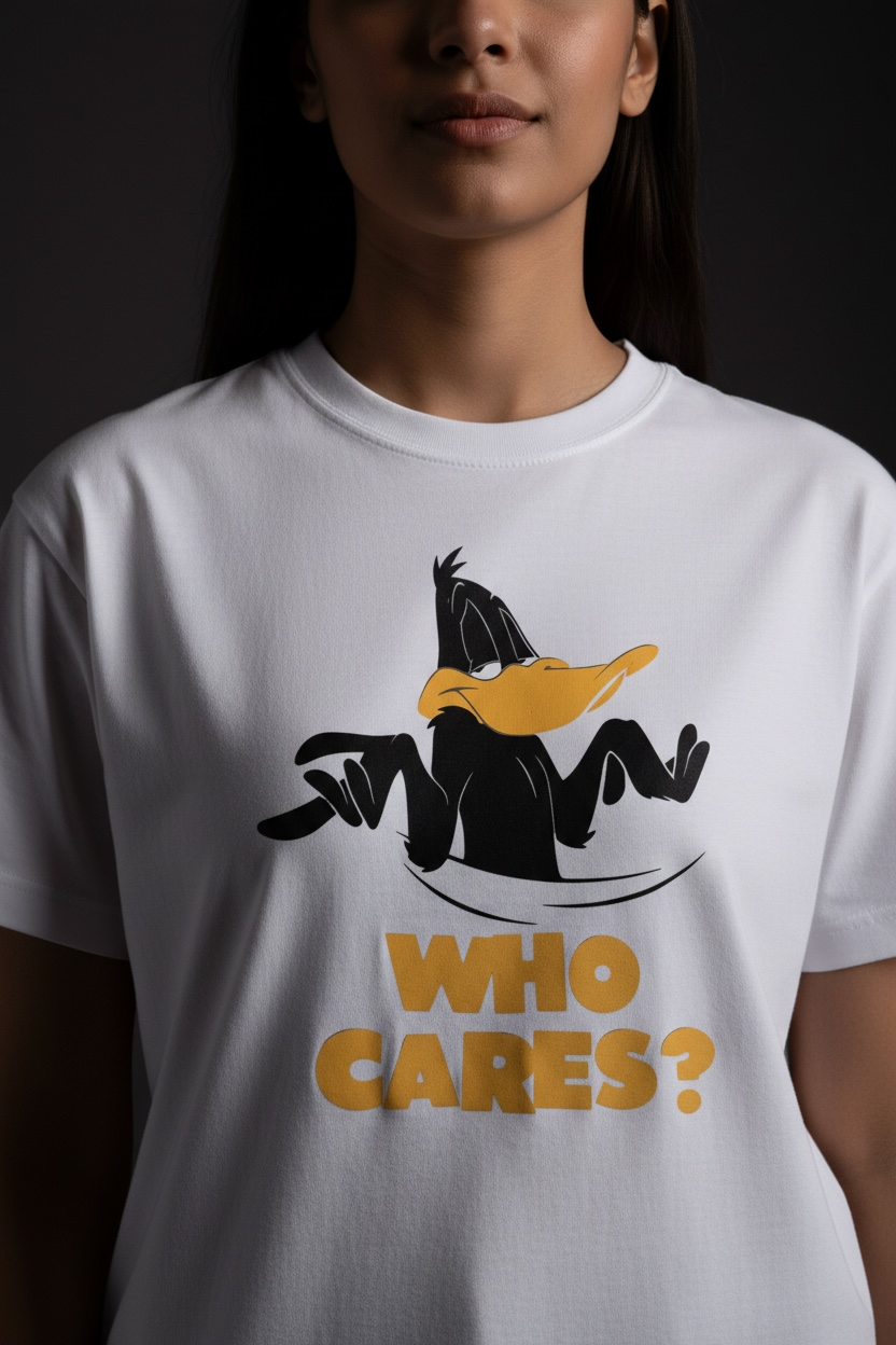 Who cares Unisex Stretch T-shirt