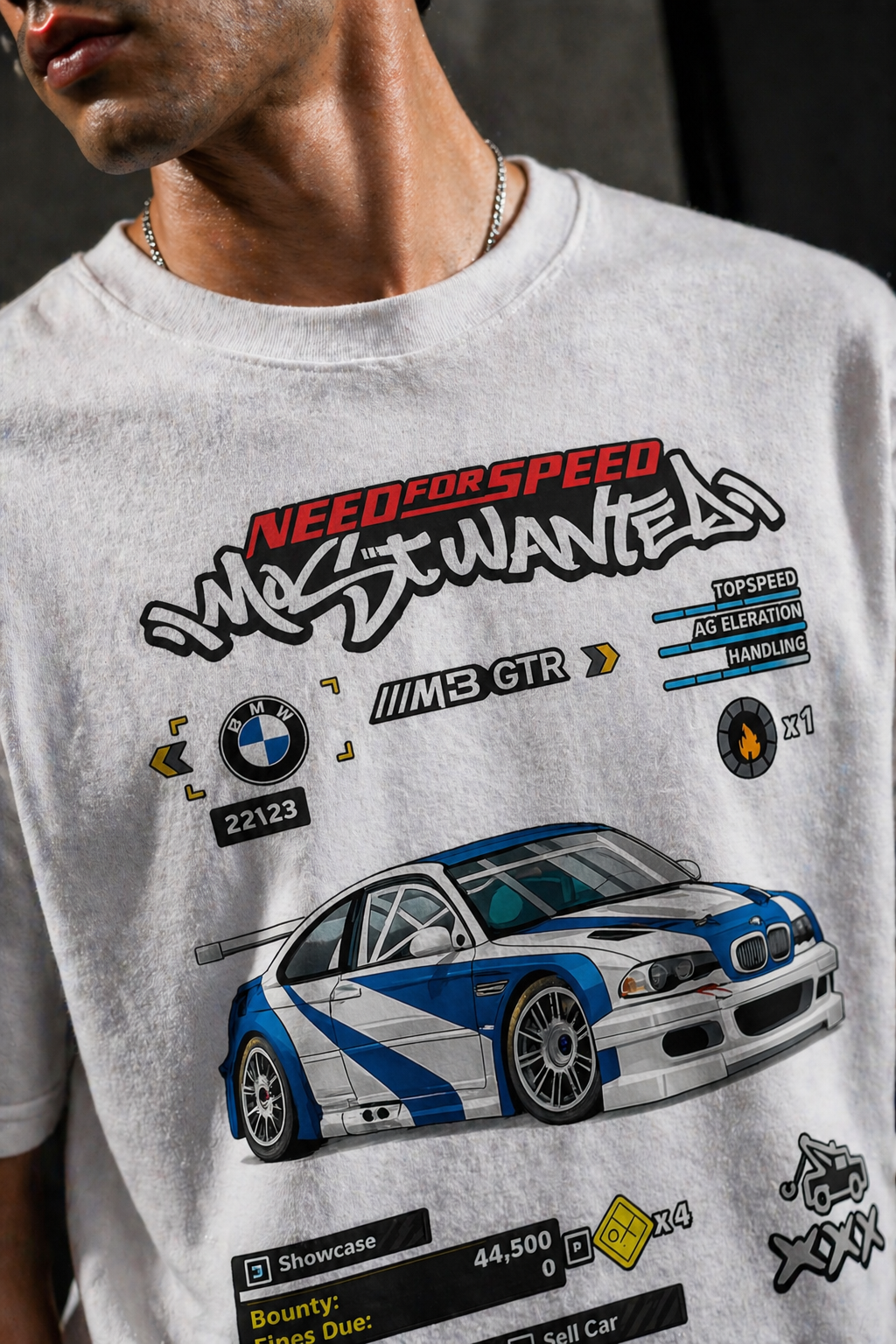 NFS MW Unisex Terry Oversized Tee