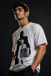 Iron man Unisex Terry Oversized Tee