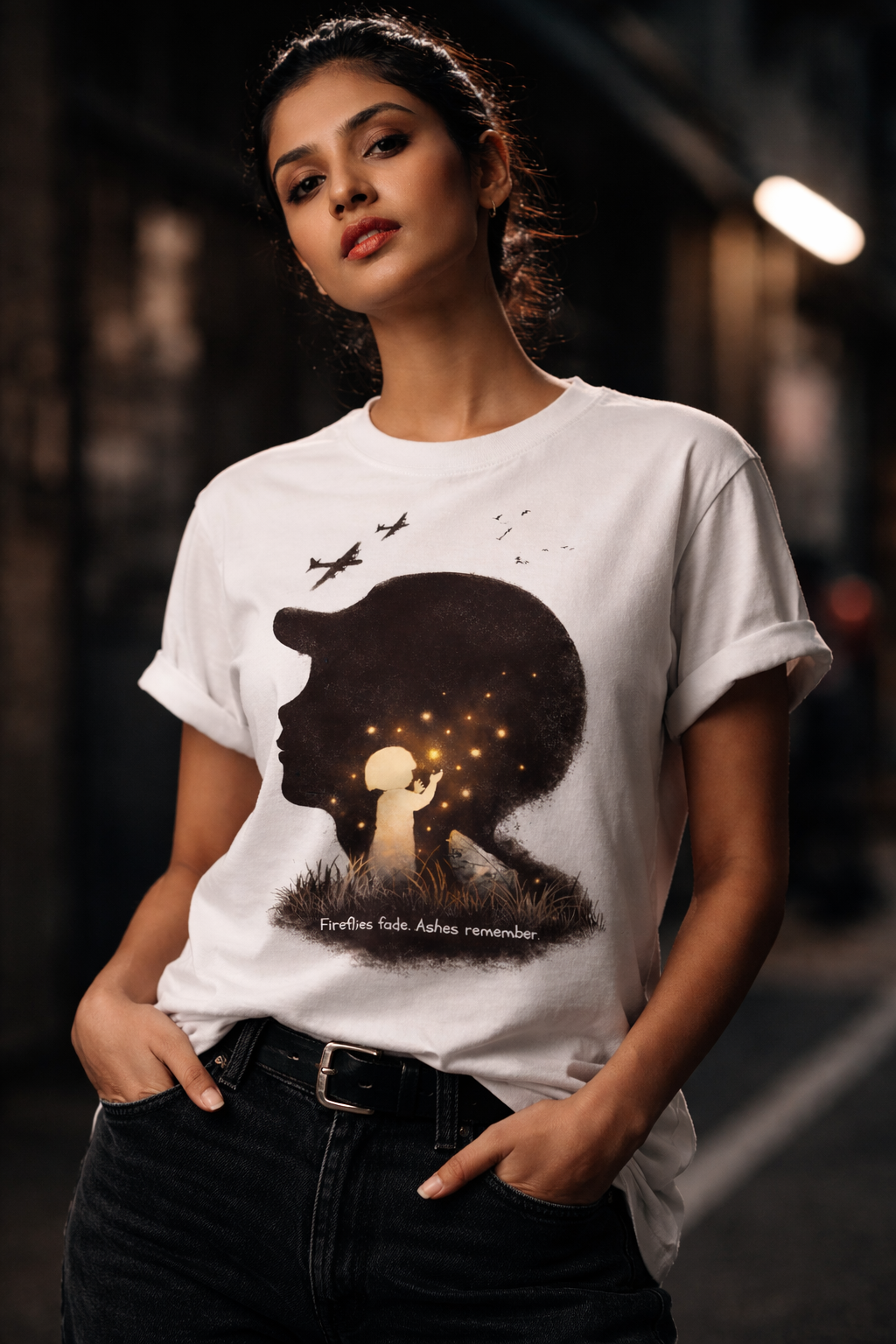 Fireflies Unisex Stretch T-shirt