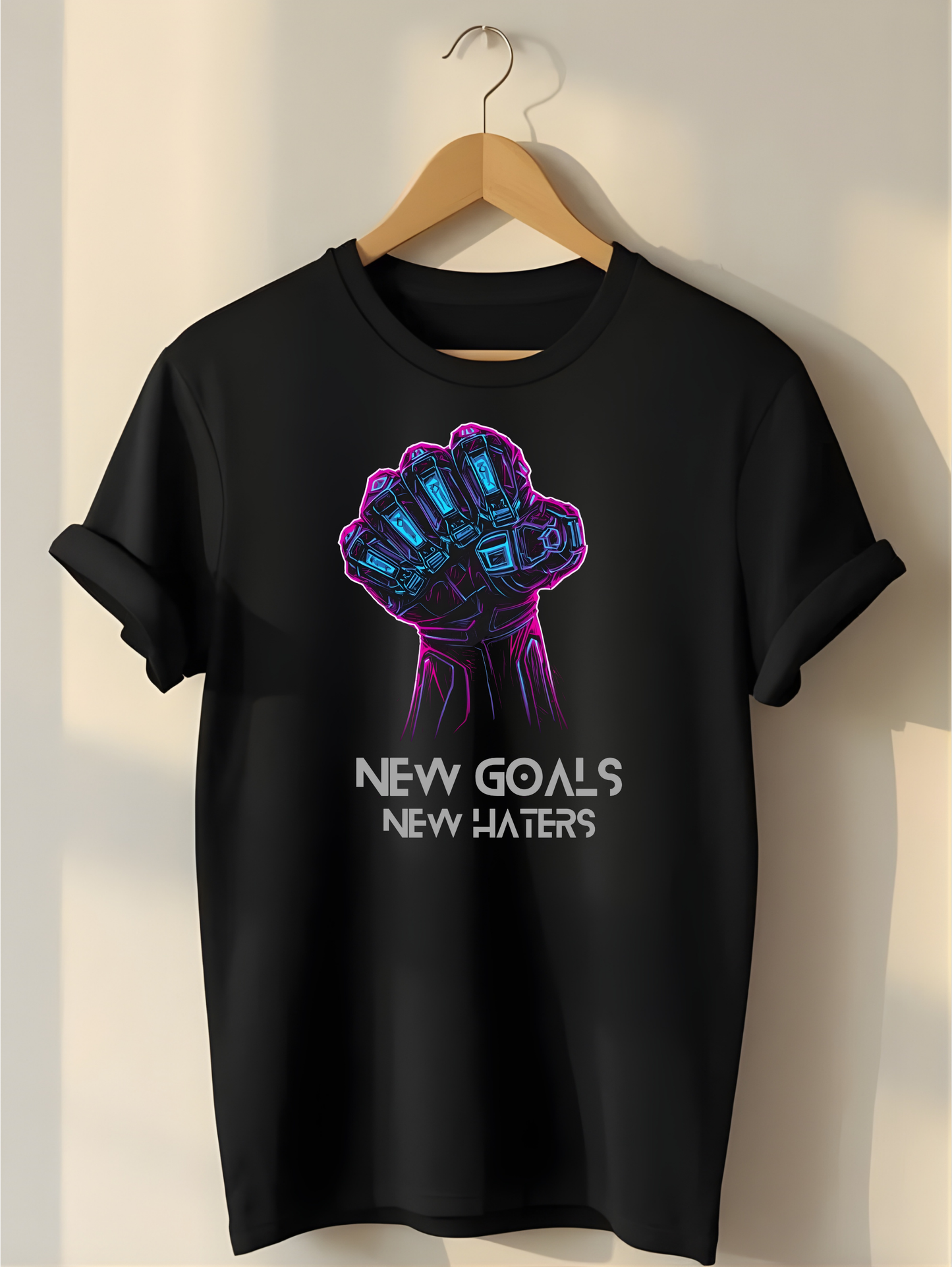 Haters Unisex black T-Shirt