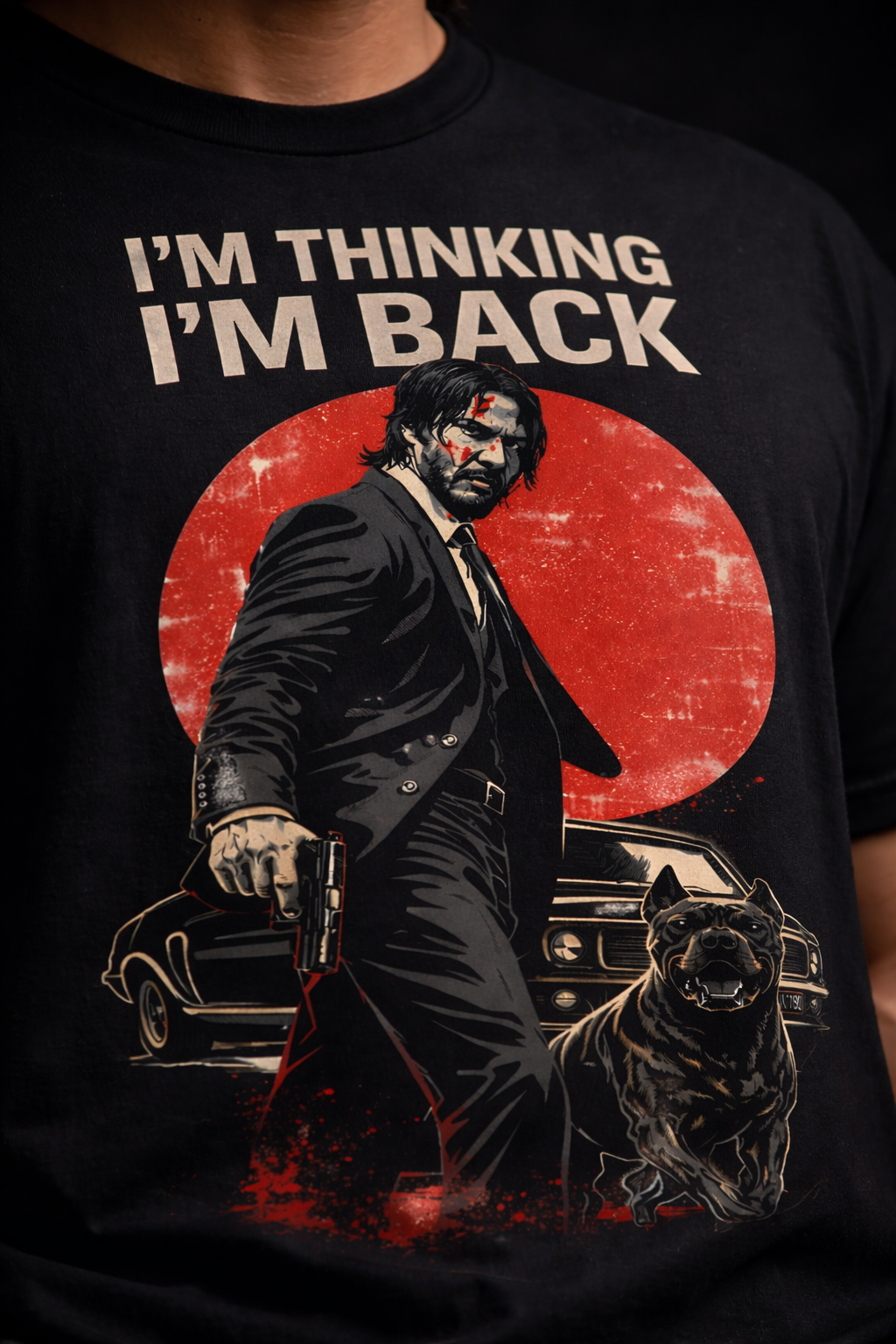 John wick Unisex Stretch T-shirt