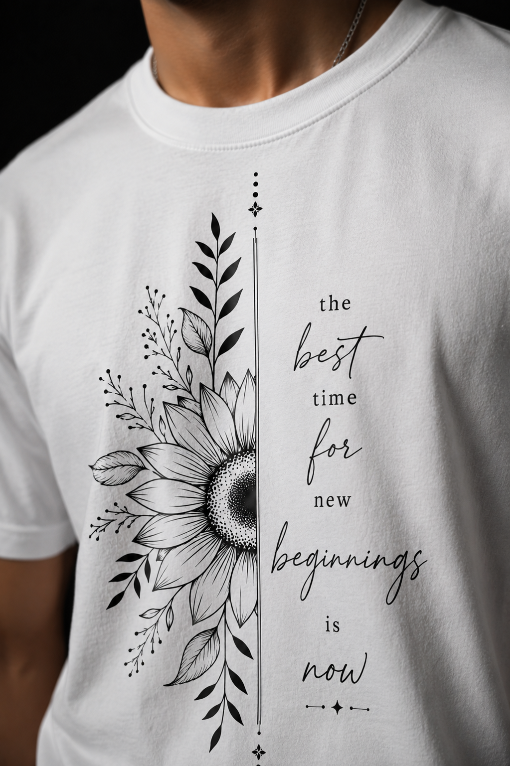 New beginnings Unisex Stretch T-shirt