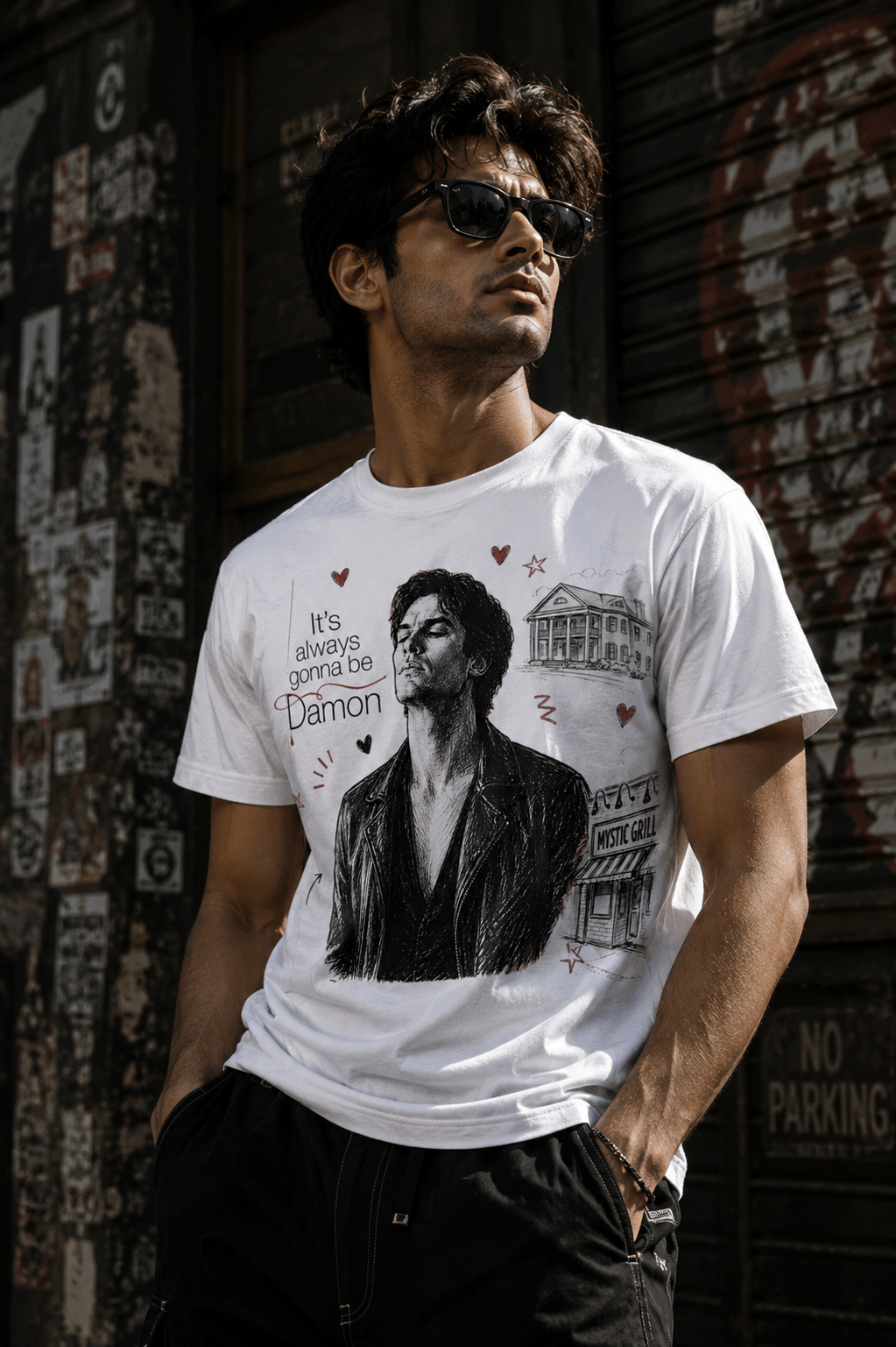 Damon Unisex Stretch T-shirt