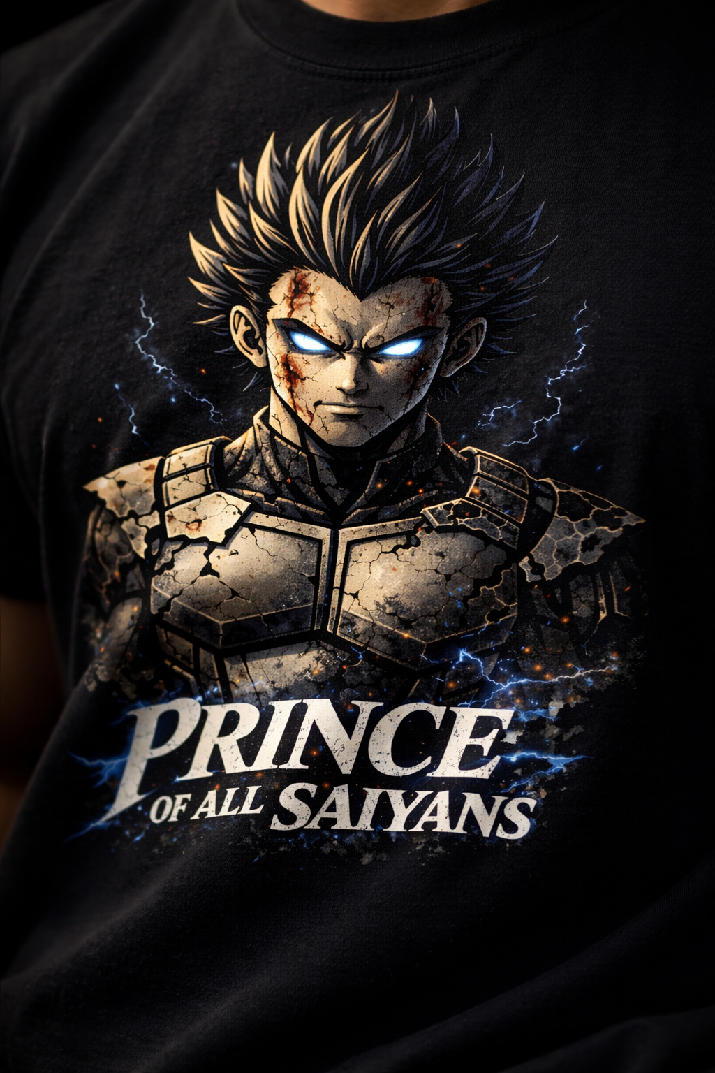 Saiyan prince Unisex Stretch T-shirt