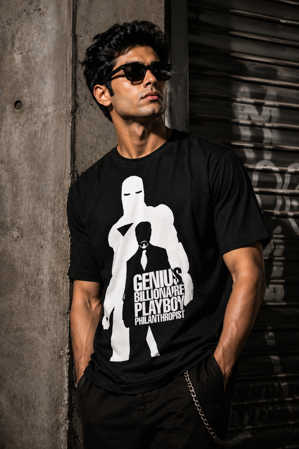 Iron man Unisex Terry Oversized Tee