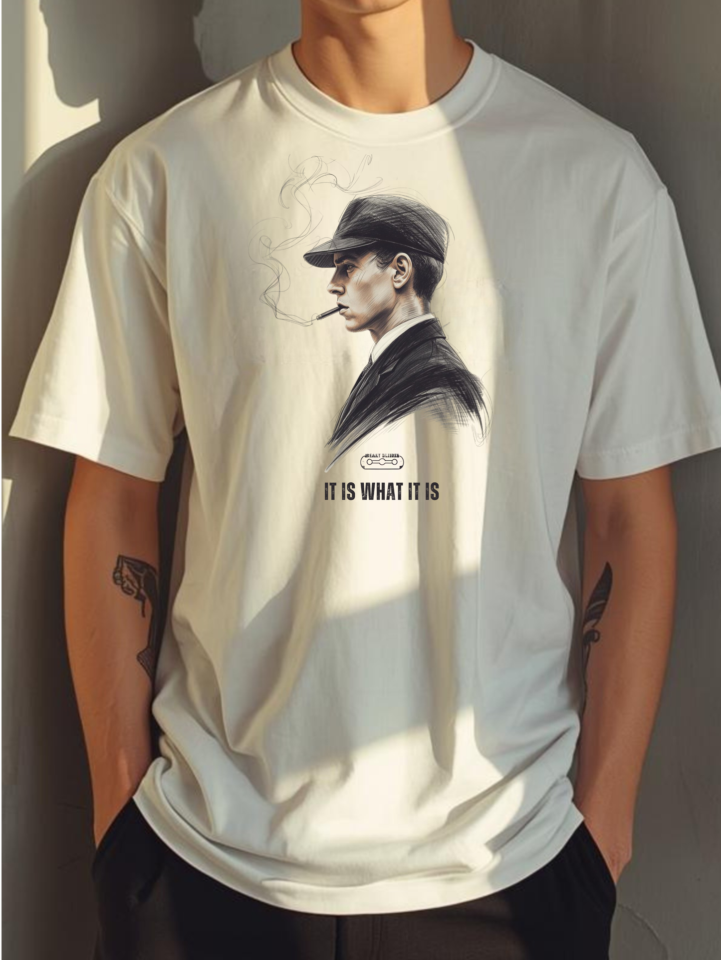 Itiswhatitis Unisex white T-Shirt