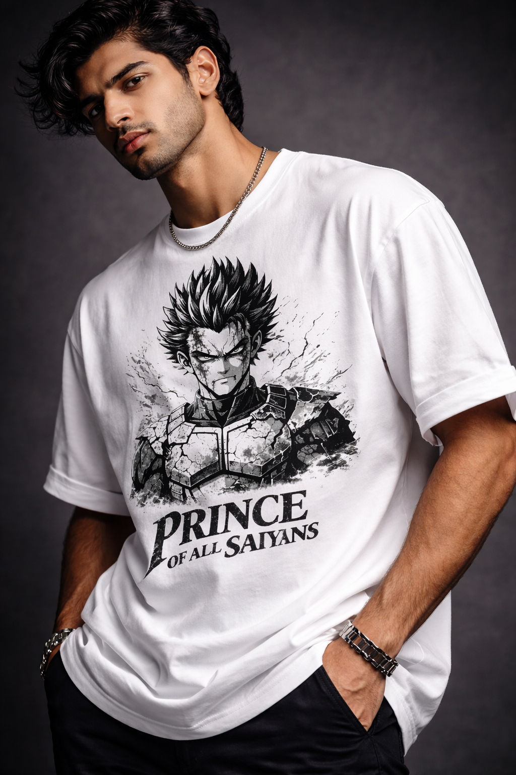 Saiyans Unisex Terry Oversized Tee