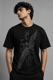 Fall Unisex Terry Oversized Tee