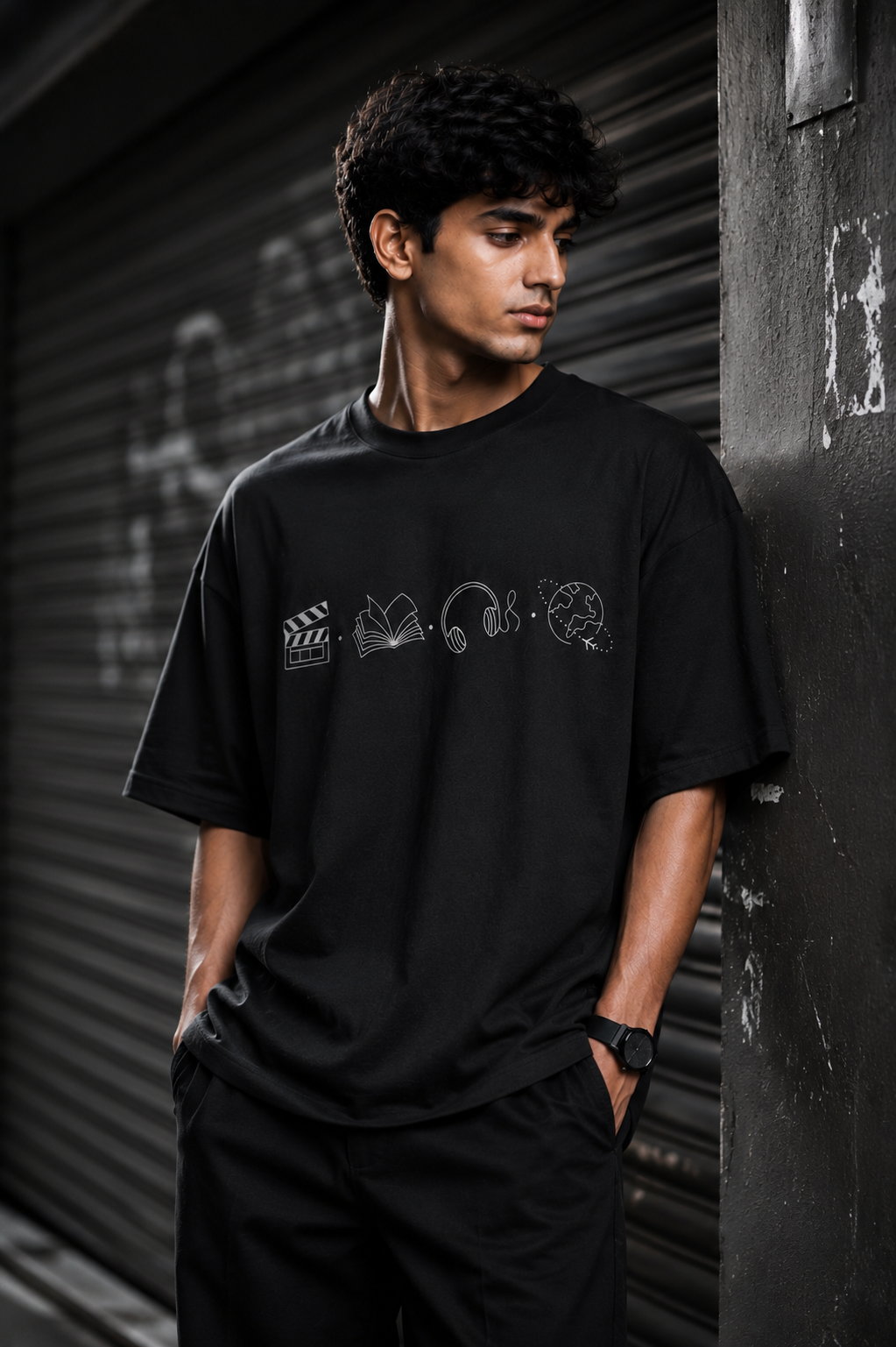 4ever Unisex Terry Oversized Tee