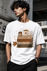 Poetry Unisex Terry Oversized Tee