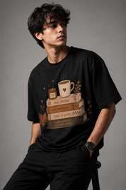 Poetry Unisex Terry Oversized Tee