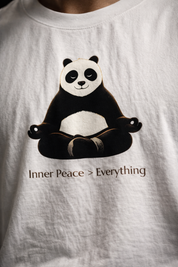 Peace Unisex Terry Oversized Tee