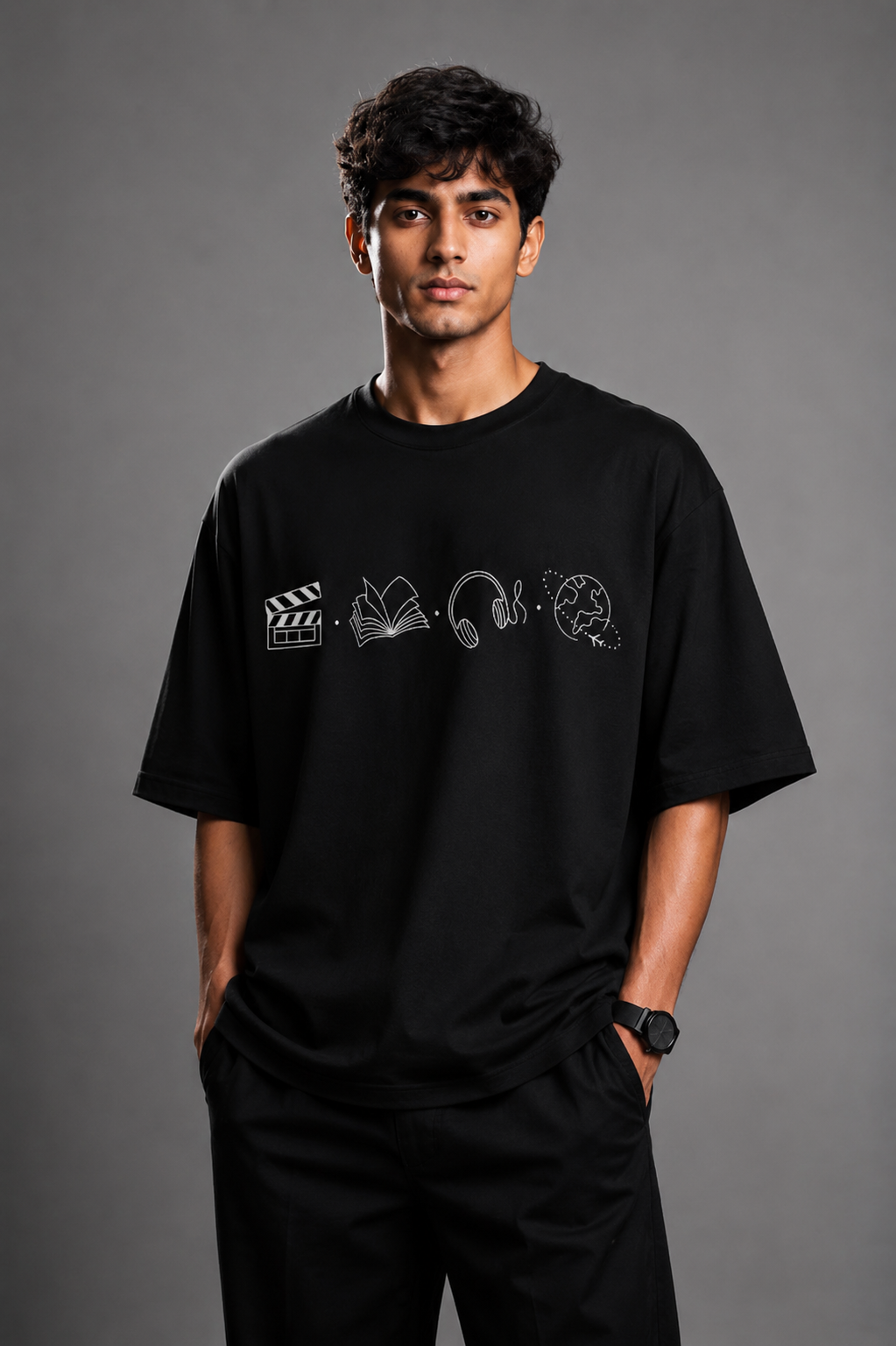 4ever Unisex Terry Oversized Tee