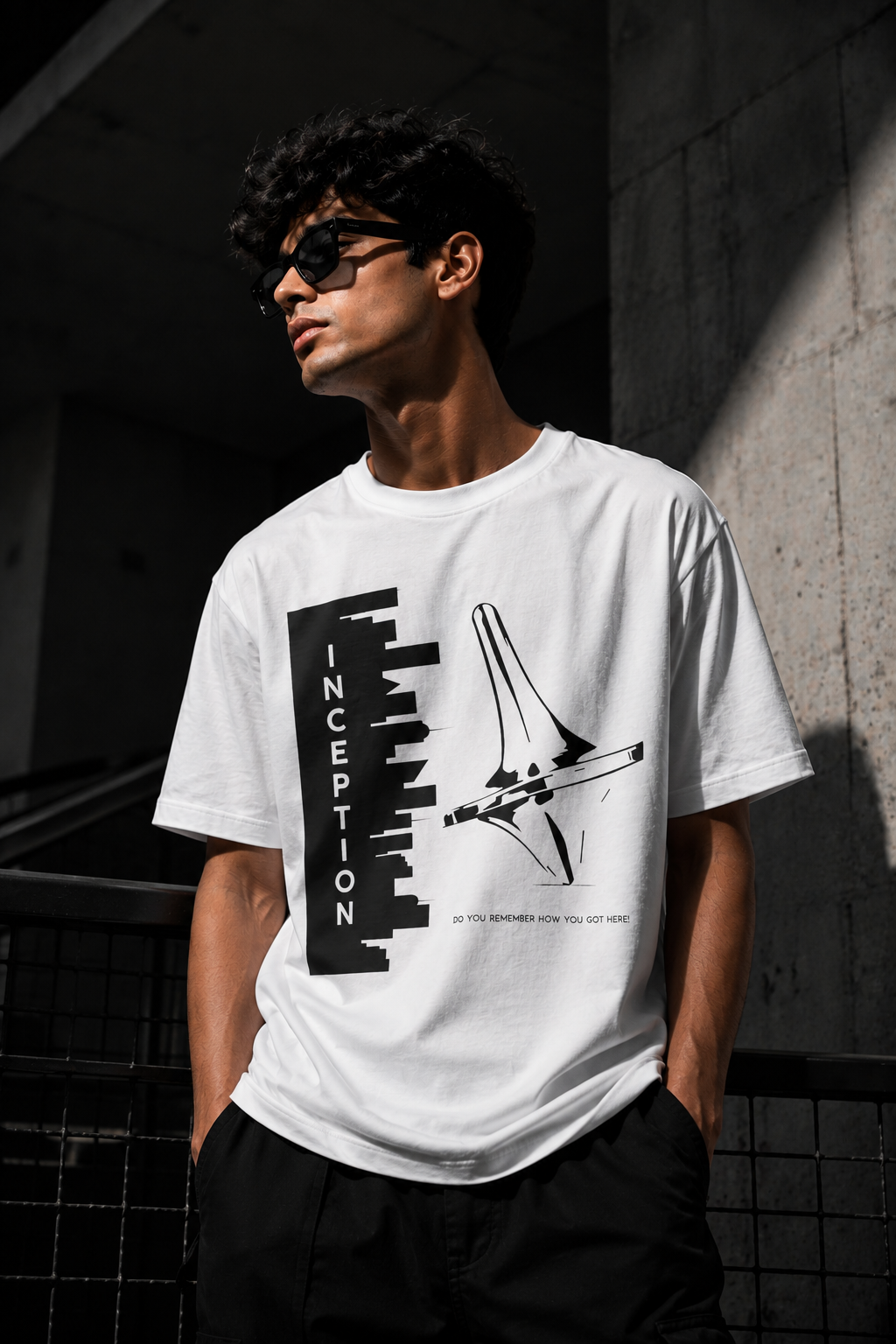 Inception Unisex Terry Oversized Tee