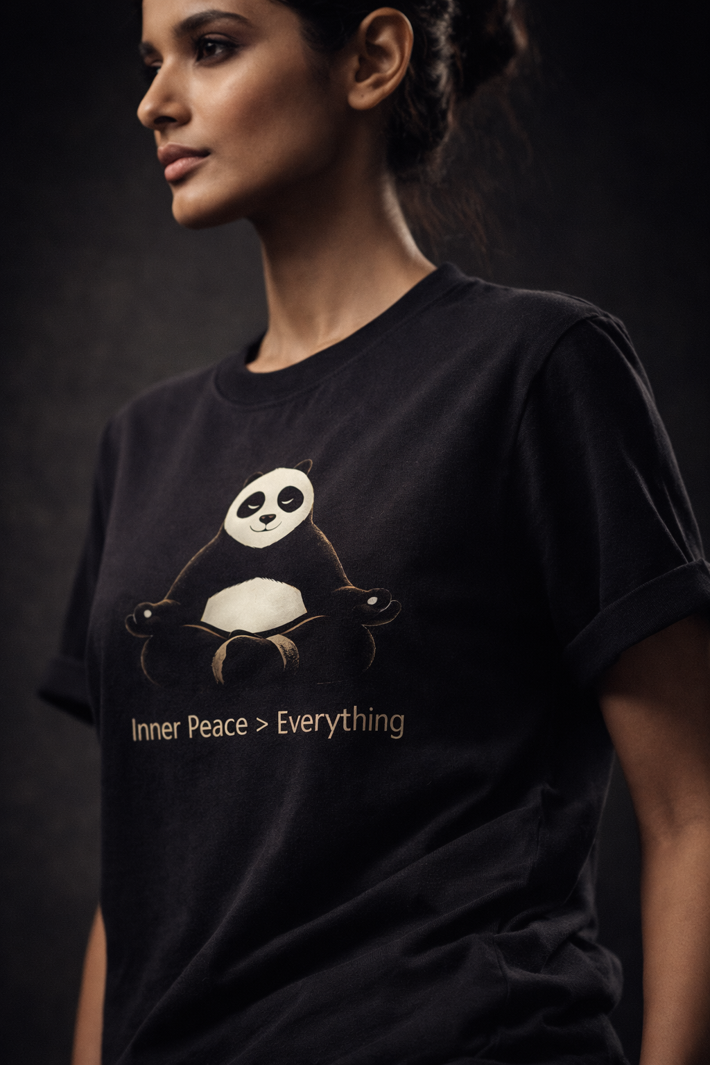 Kung fu panda Unisex Stretch T-shirt