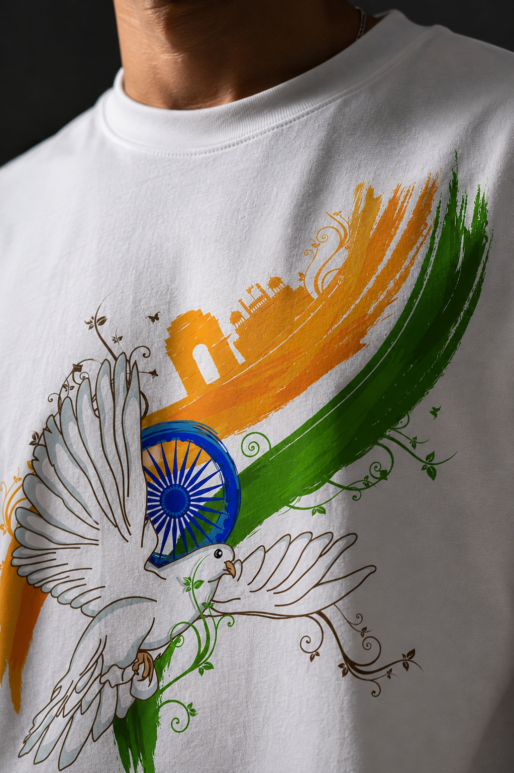 India Unisex Stretch T-shirt