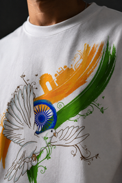 India Unisex Stretch T-shirt