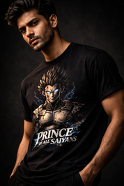 Saiyan prince Unisex Stretch T-shirt