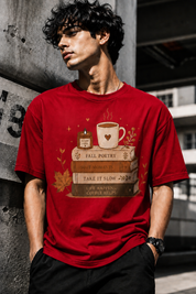 Poetry Unisex Terry Oversized Tee