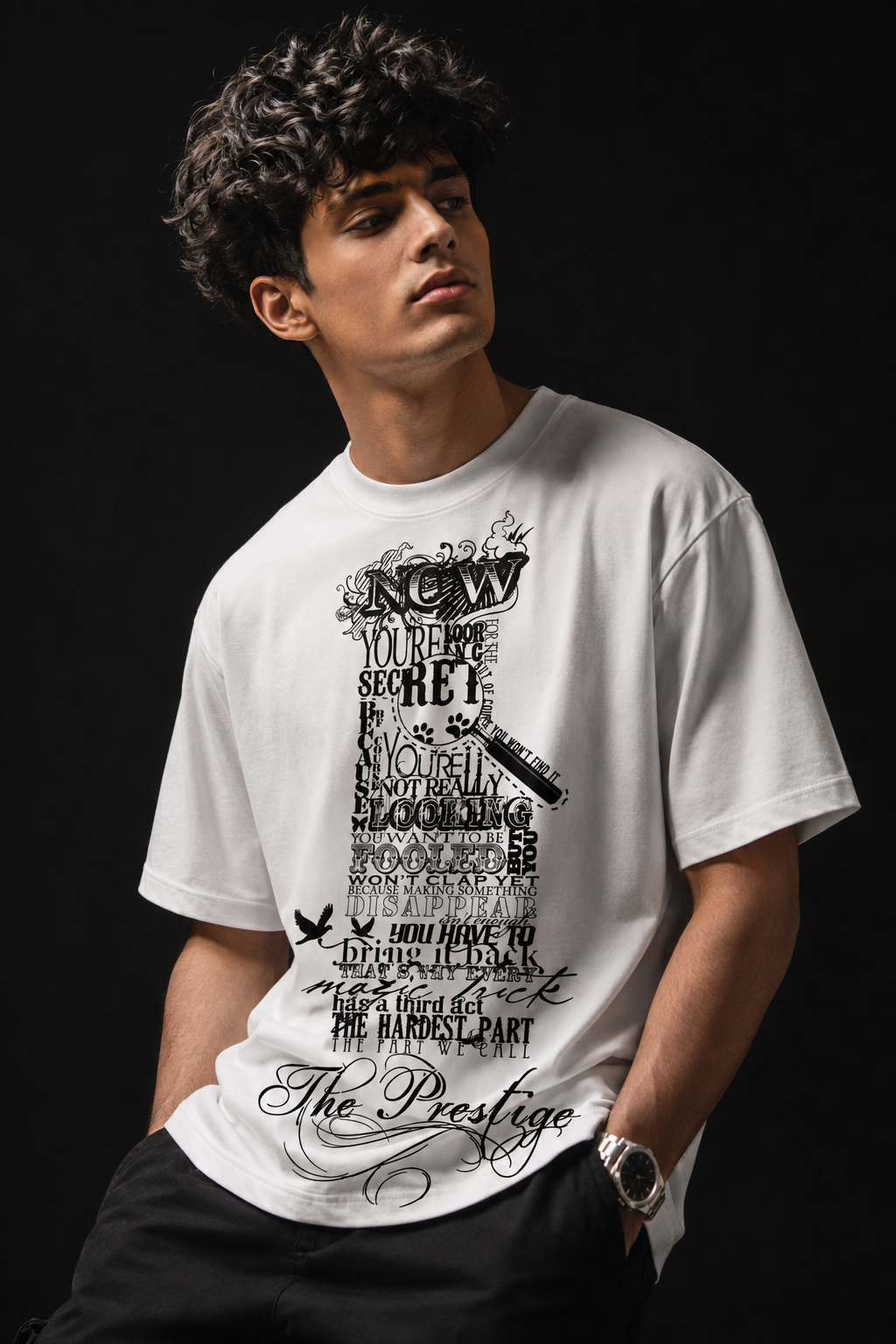 The prestige Unisex Terry Oversized Tee