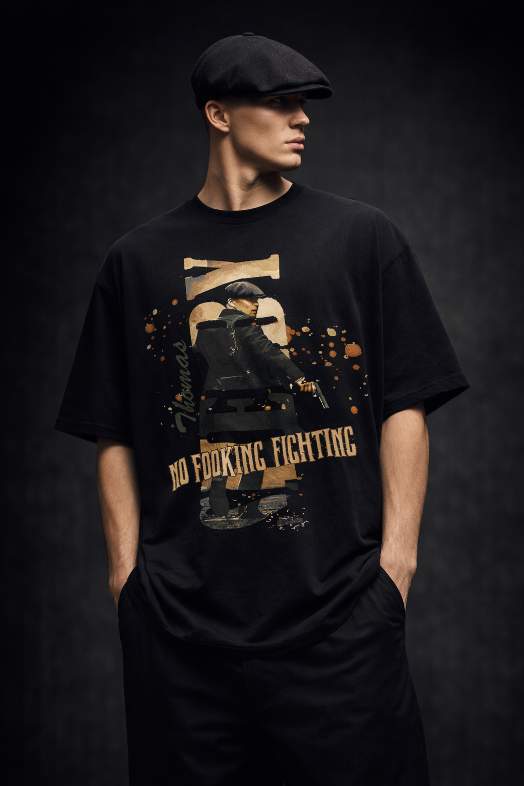 Peaky blinders Unisex Terry Oversized Tee