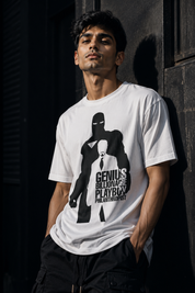 Iron man Unisex Terry Oversized Tee