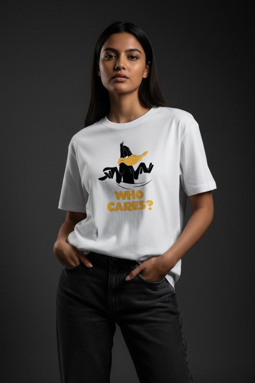 Who cares Unisex Stretch T-shirt