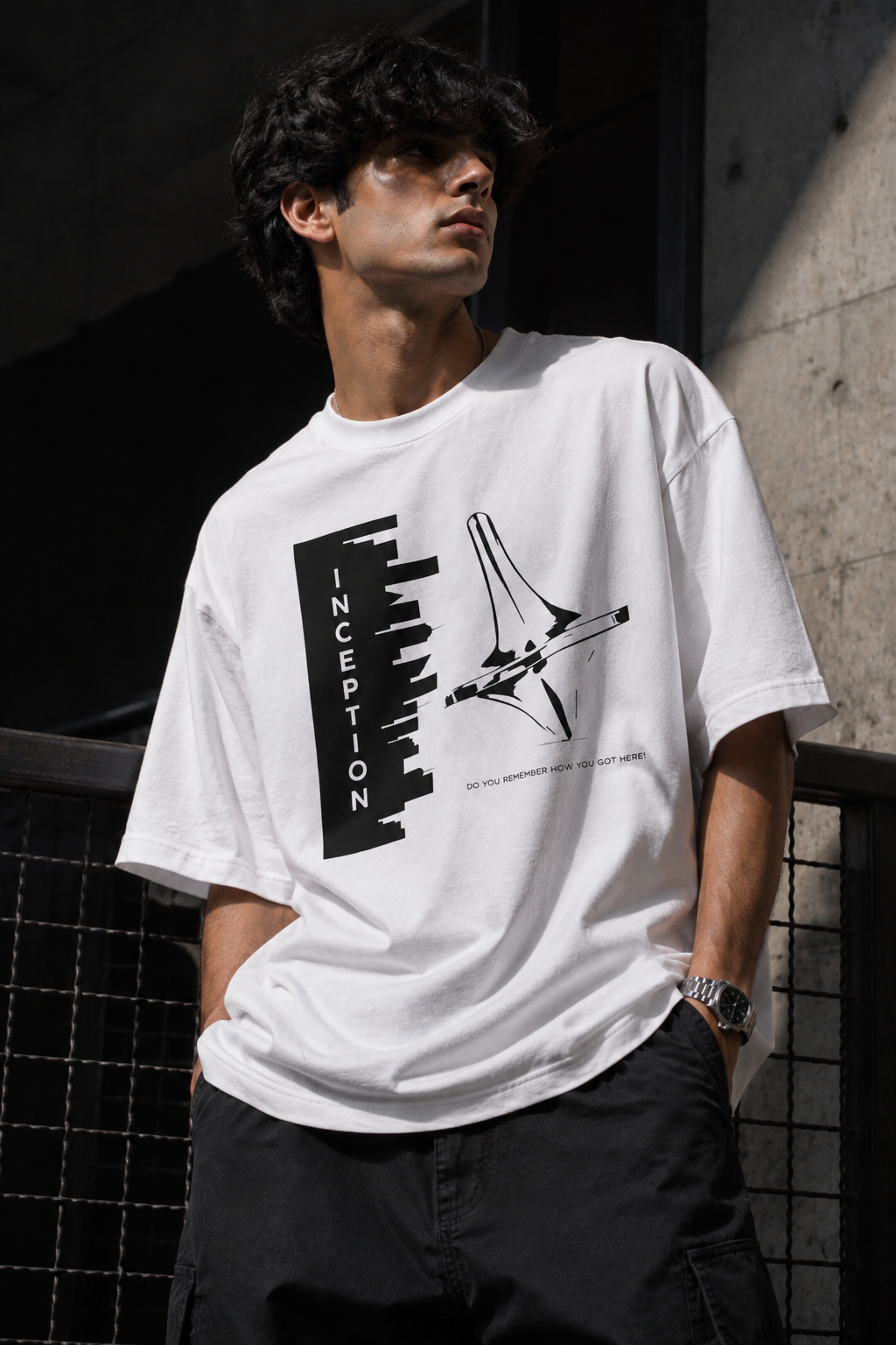 Inception Unisex Terry Oversized Tee