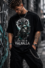 Valhalla Unisex Terry Oversized Tee