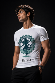 Karma Unisex Stretch T-shirt