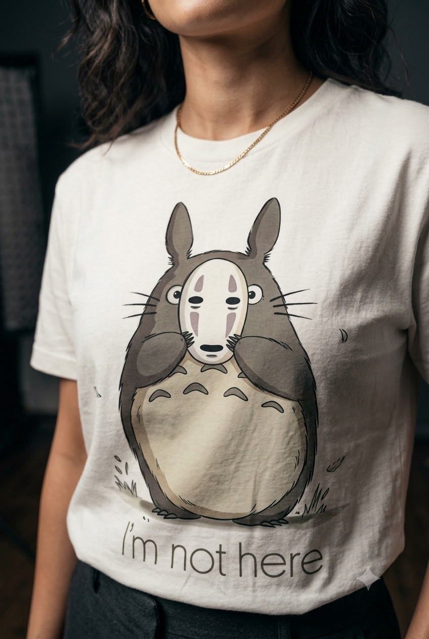 Not here Unisex Stretch T-shirt