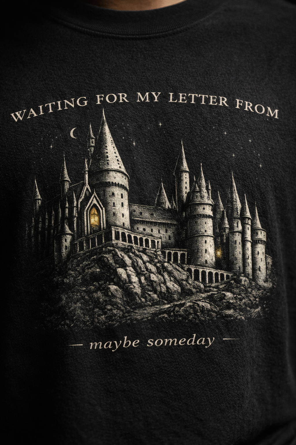 Harry Potter Unisex Terry Oversized Tee