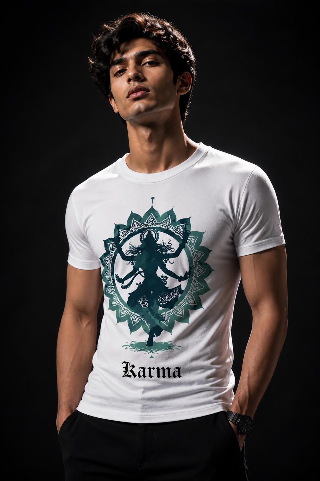 Karma Unisex Stretch T-shirt