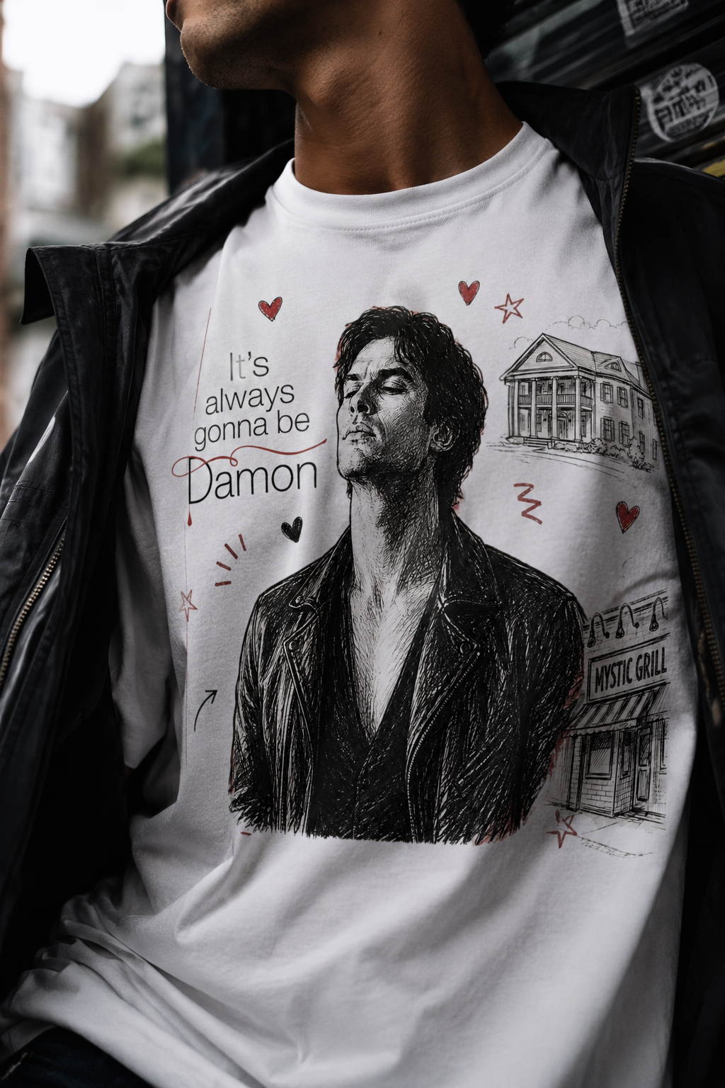 Damon Unisex Stretch T-shirt
