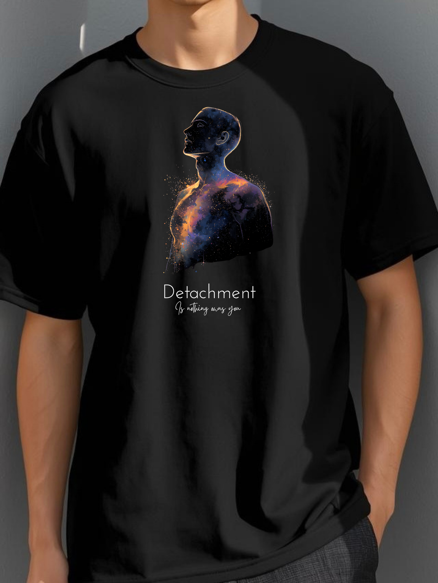 Detachment Unisex black T-Shirt