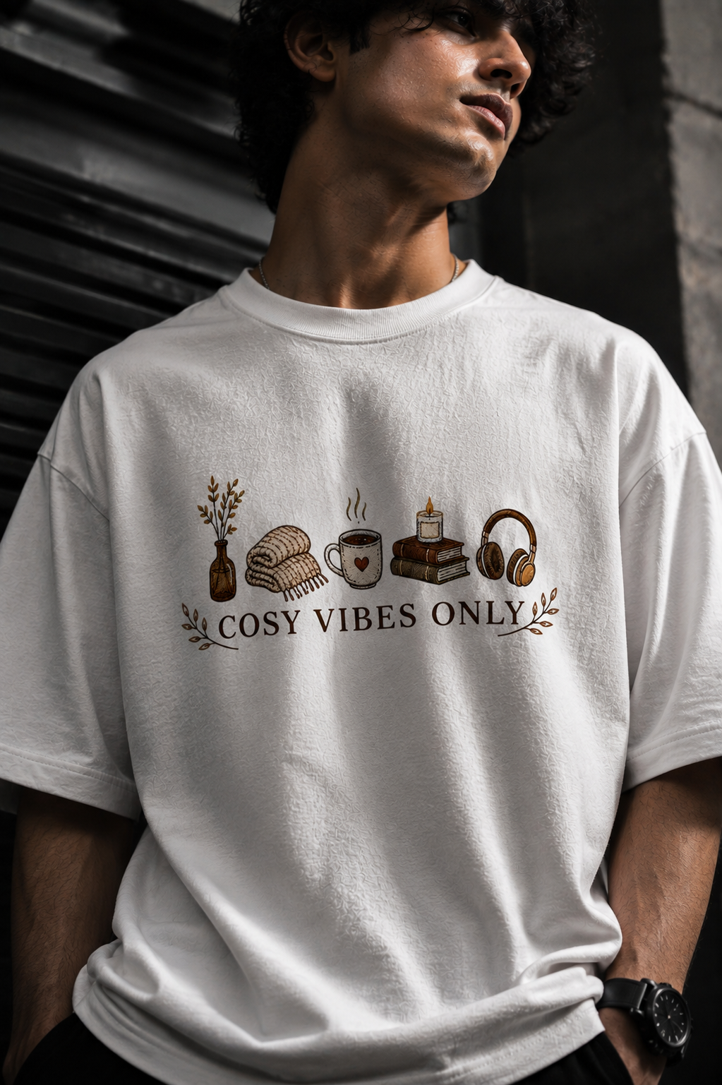 Cozy Unisex Terry Oversized Tee
