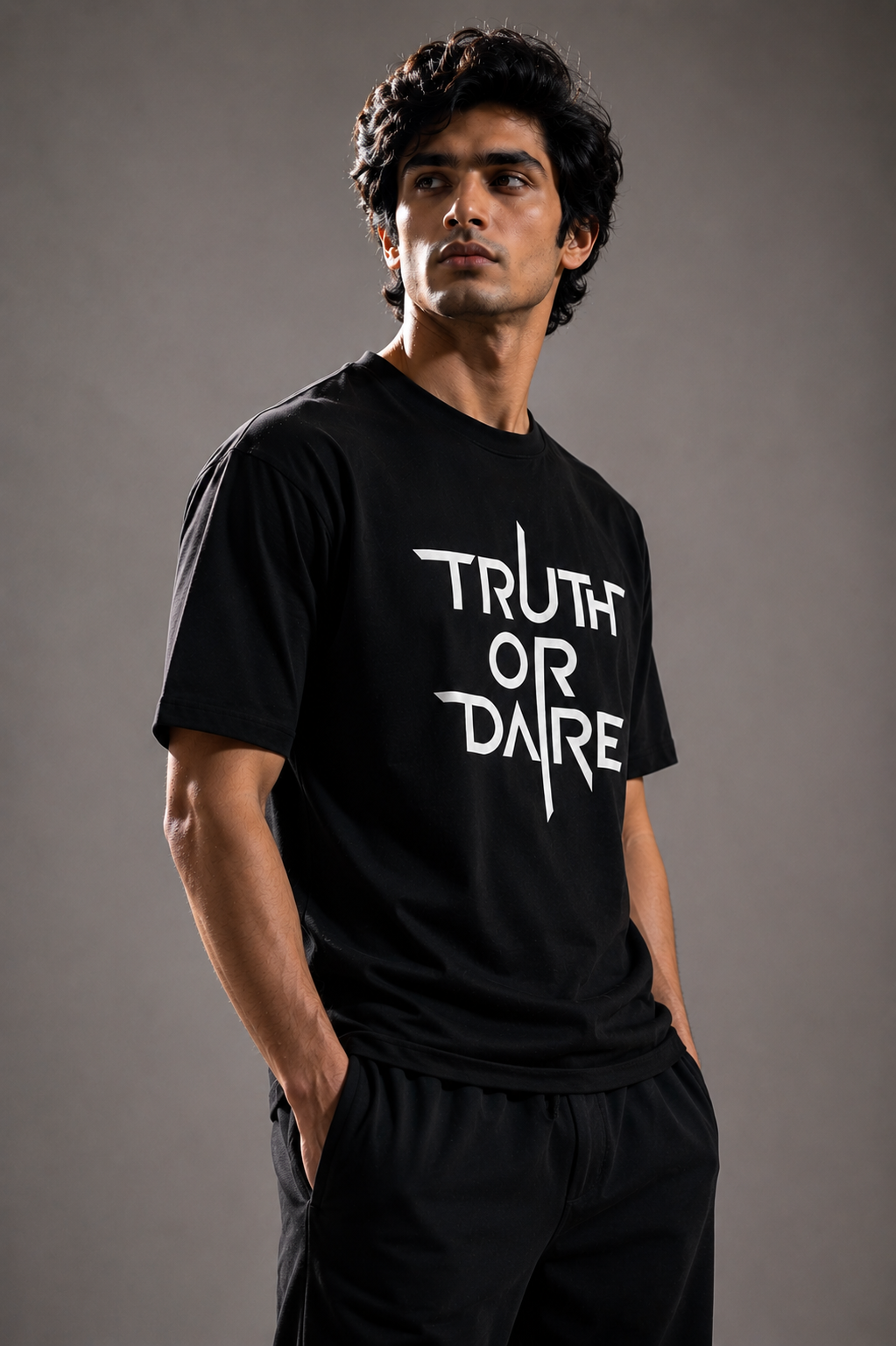 Truth or dare Unisex Stretch T-shirt