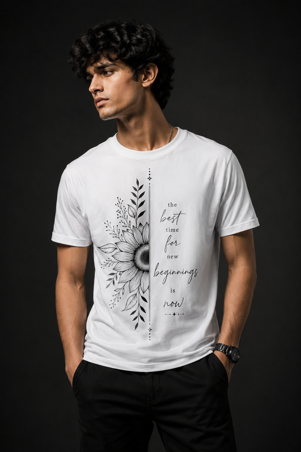 New beginnings Unisex Stretch T-shirt