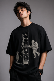 Stay Unisex Terry Oversized Tee