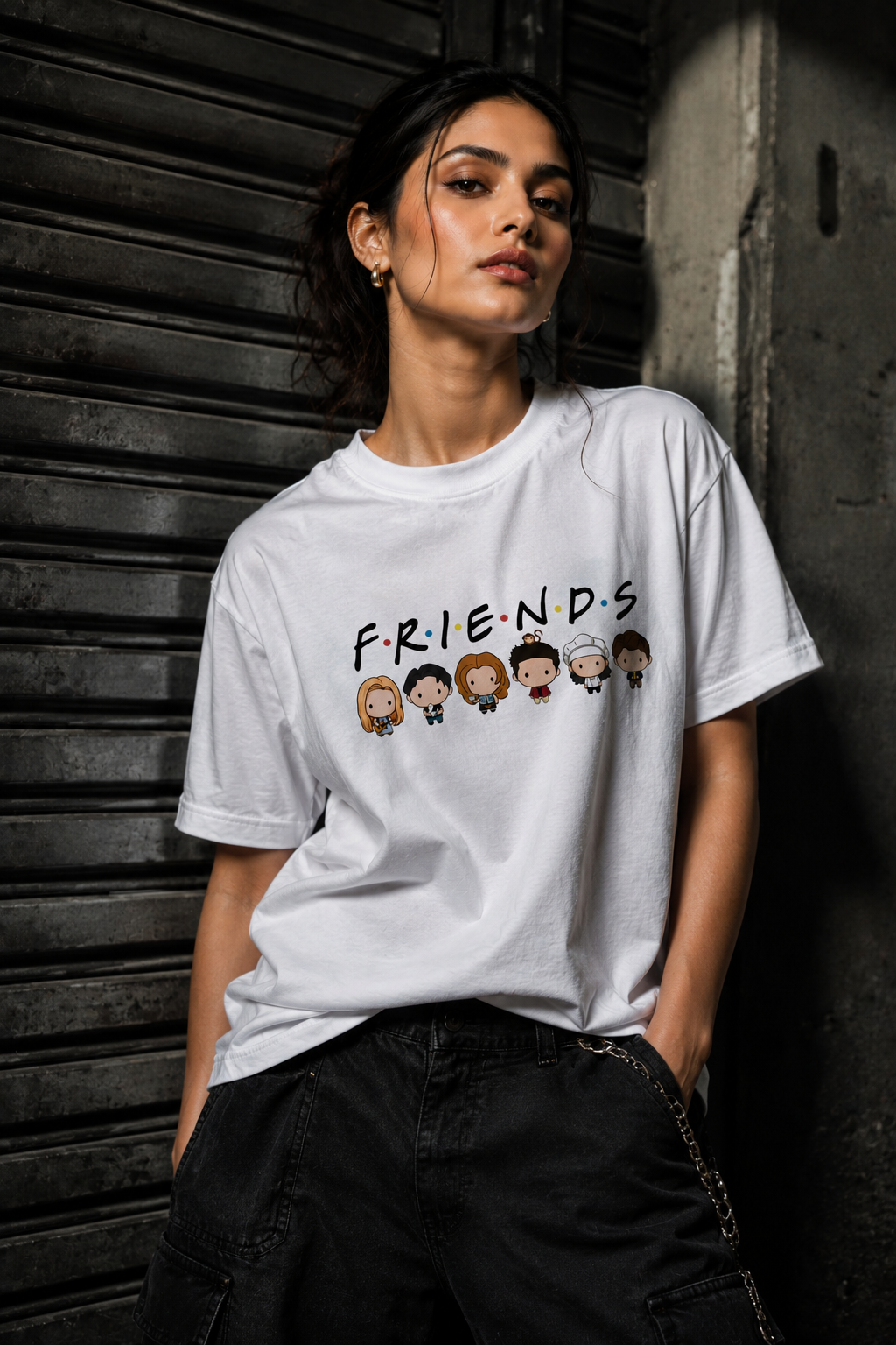 Friends Unisex Terry Oversized Tee