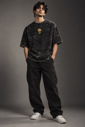 Reigndawn Unisex Acid Washed Oversized Tee