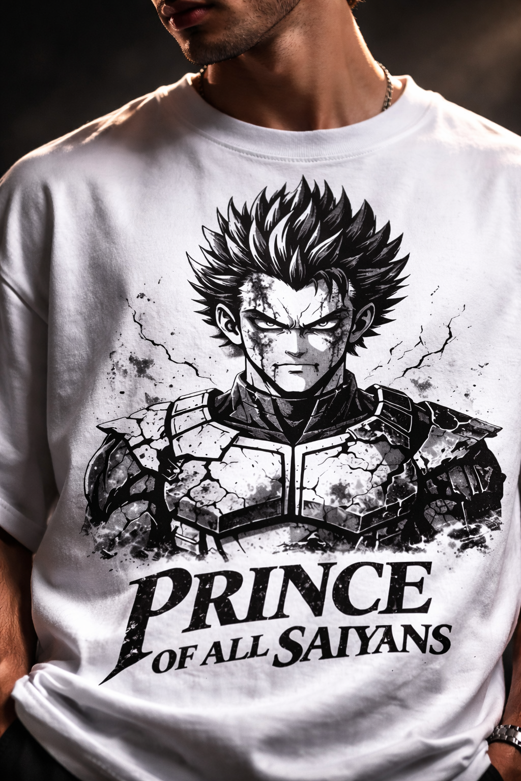 Saiyans Unisex Terry Oversized Tee