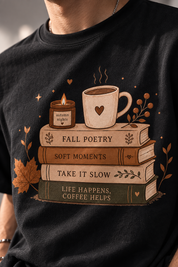 Poetry Unisex Terry Oversized Tee