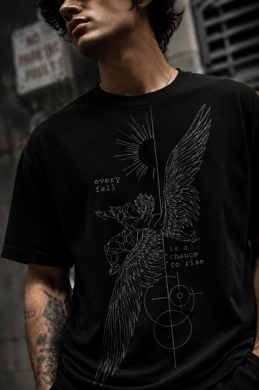 Fall Unisex Terry Oversized Tee