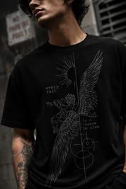 Fall Unisex Terry Oversized Tee
