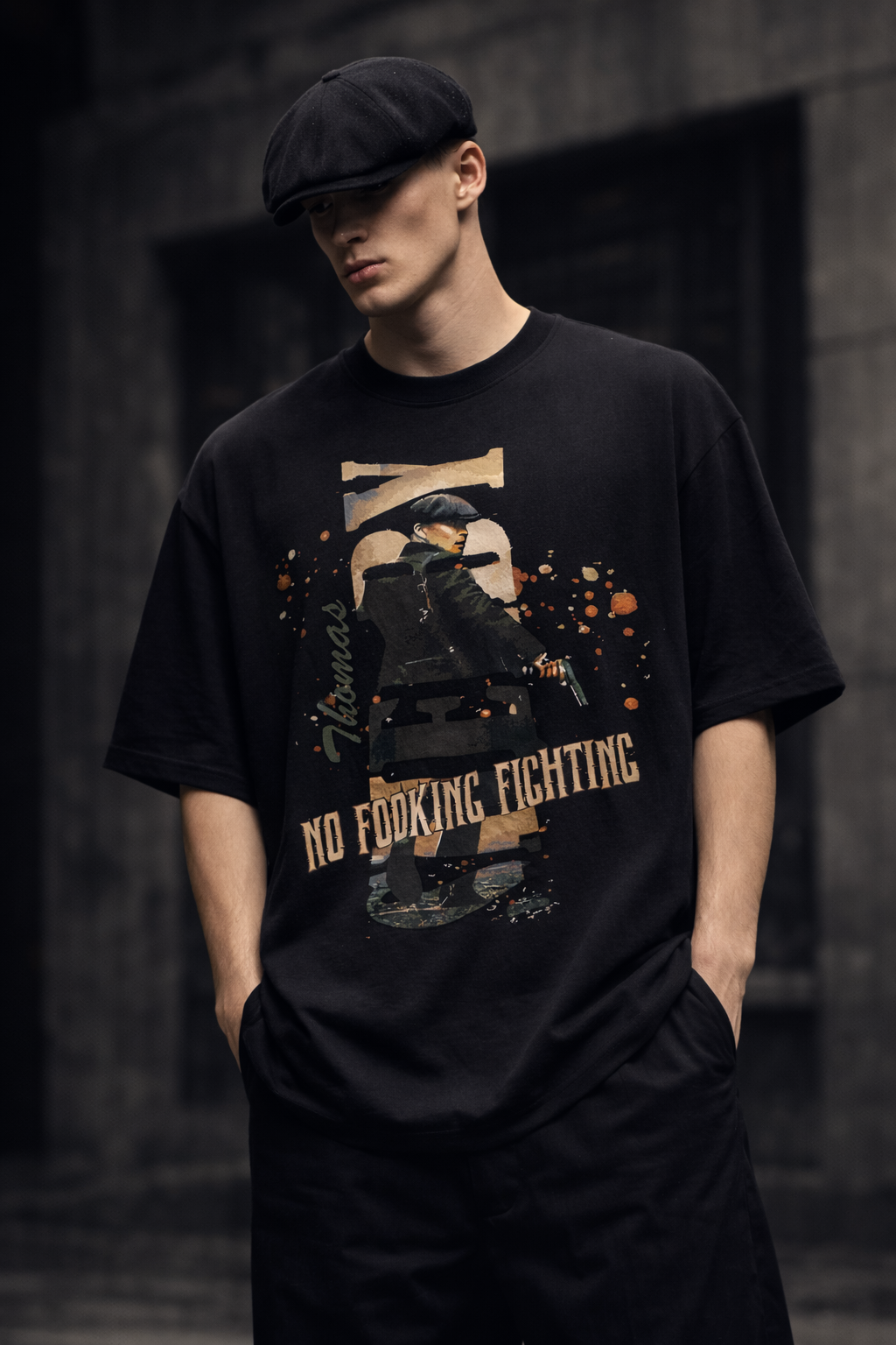 Peaky blinders Unisex Terry Oversized Tee